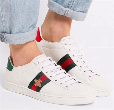 gucci white shoes replica|knock off gucci tennis shoes.